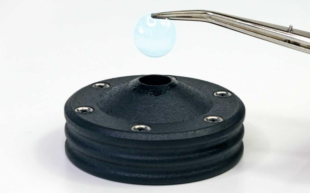 Medición del color de las lentes de contacto