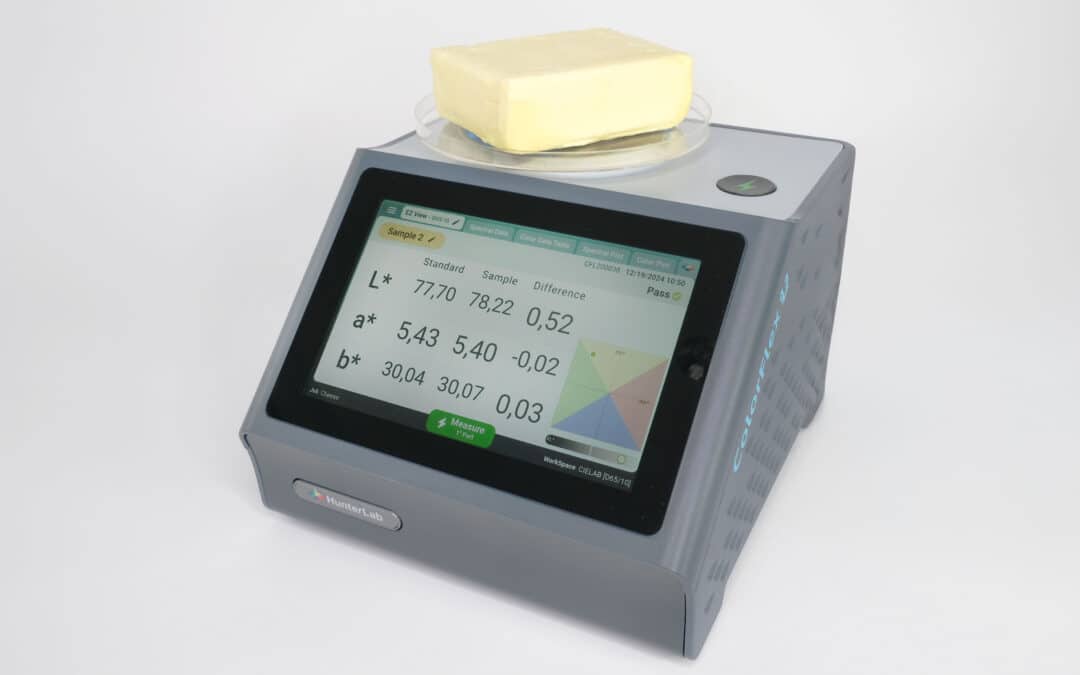 القياس اللوني الآلي للدهون النباتية المتصلبة