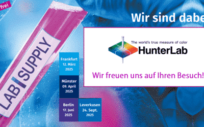 Nous exposons ! HunterLab au salon des laboratoires LAB-SUPPLY
