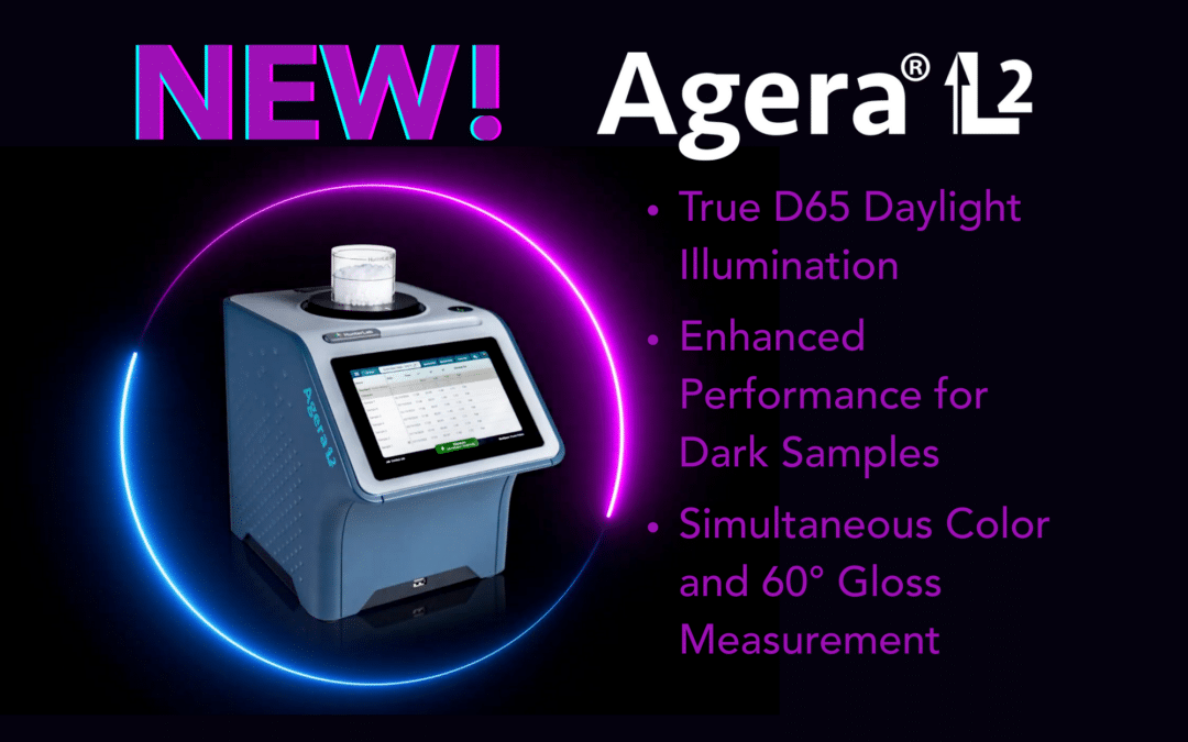 New Product from HunterLab – The Agera L2